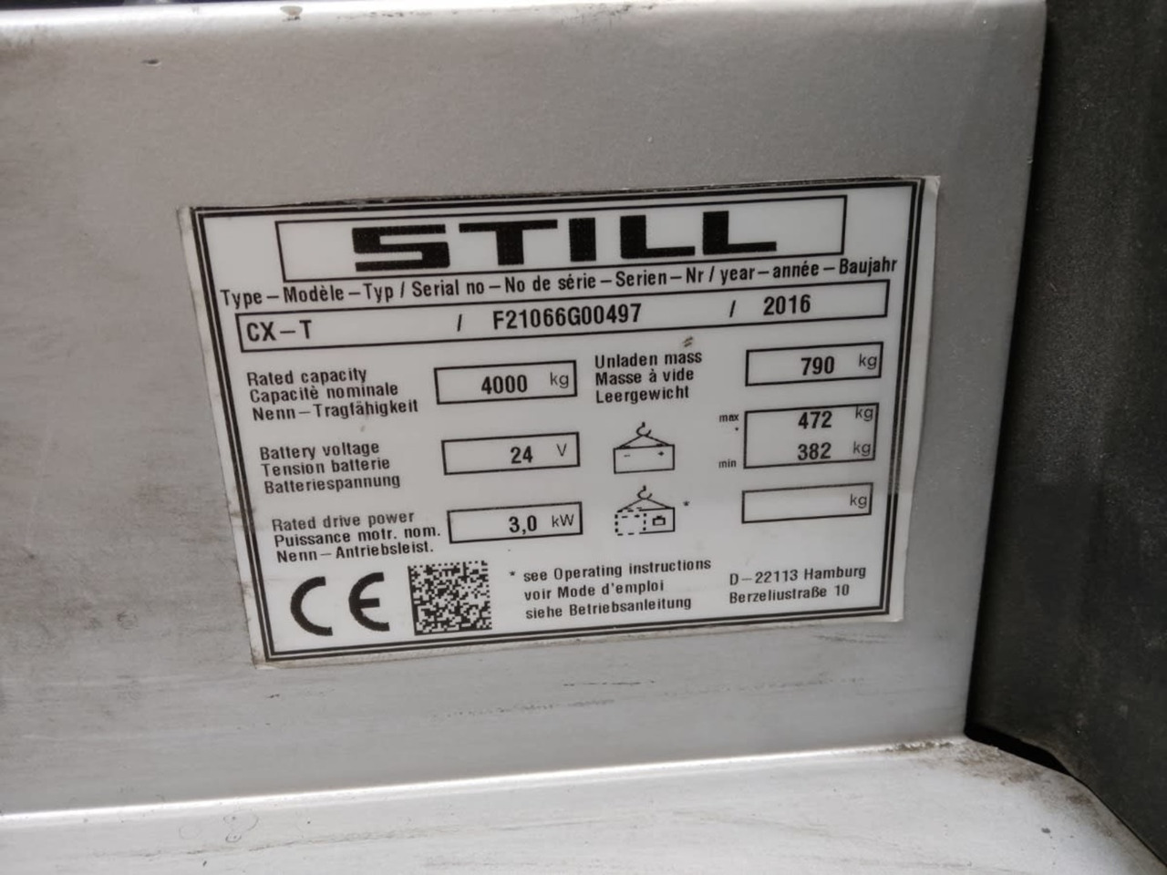 STILL CX-T - Elektromos vontató: 2 kép. STILL CX-T - Elektromos vontató: 2 kép.