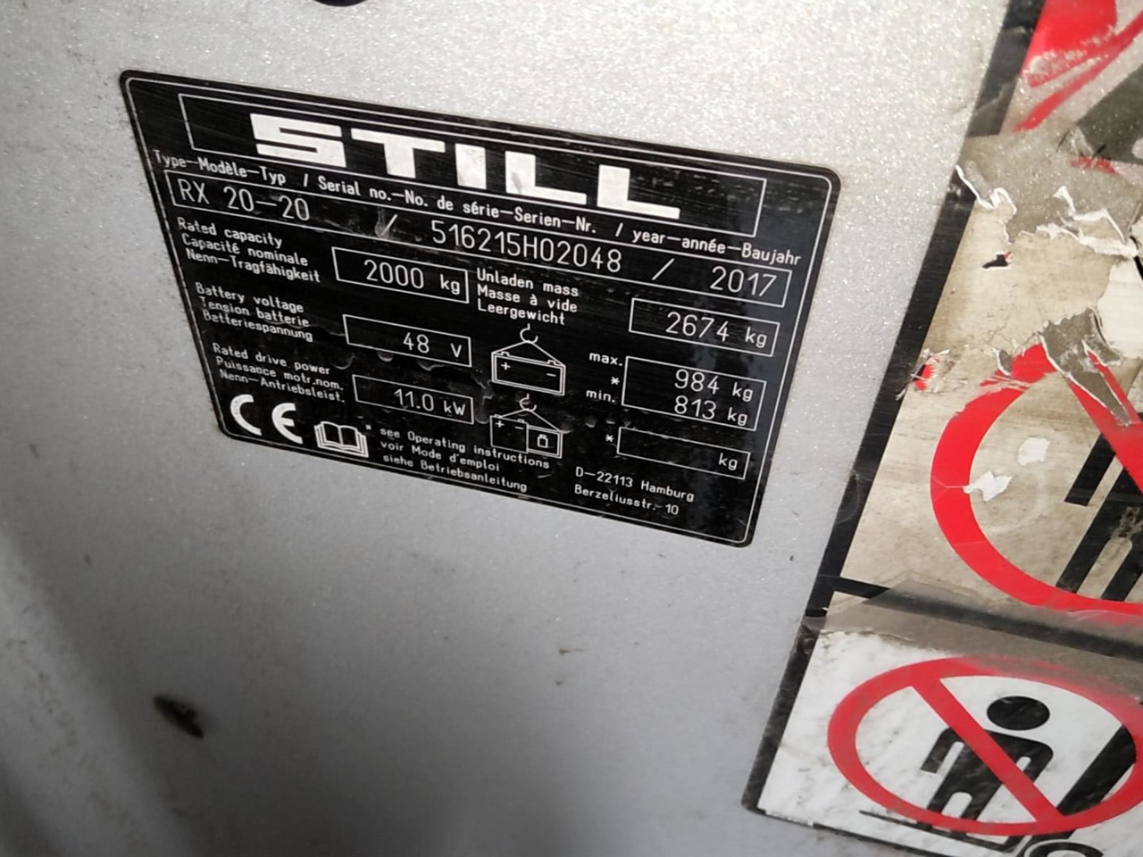 STILL RX20-20 - Elektromos targonca: 2 kép. STILL RX20-20 - Elektromos targonca: 2 kép.
