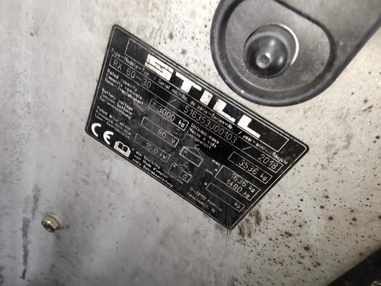 STILL RX60-30 - Elektromos targonca: 5 kép. STILL RX60-30 - Elektromos targonca: 5 kép.