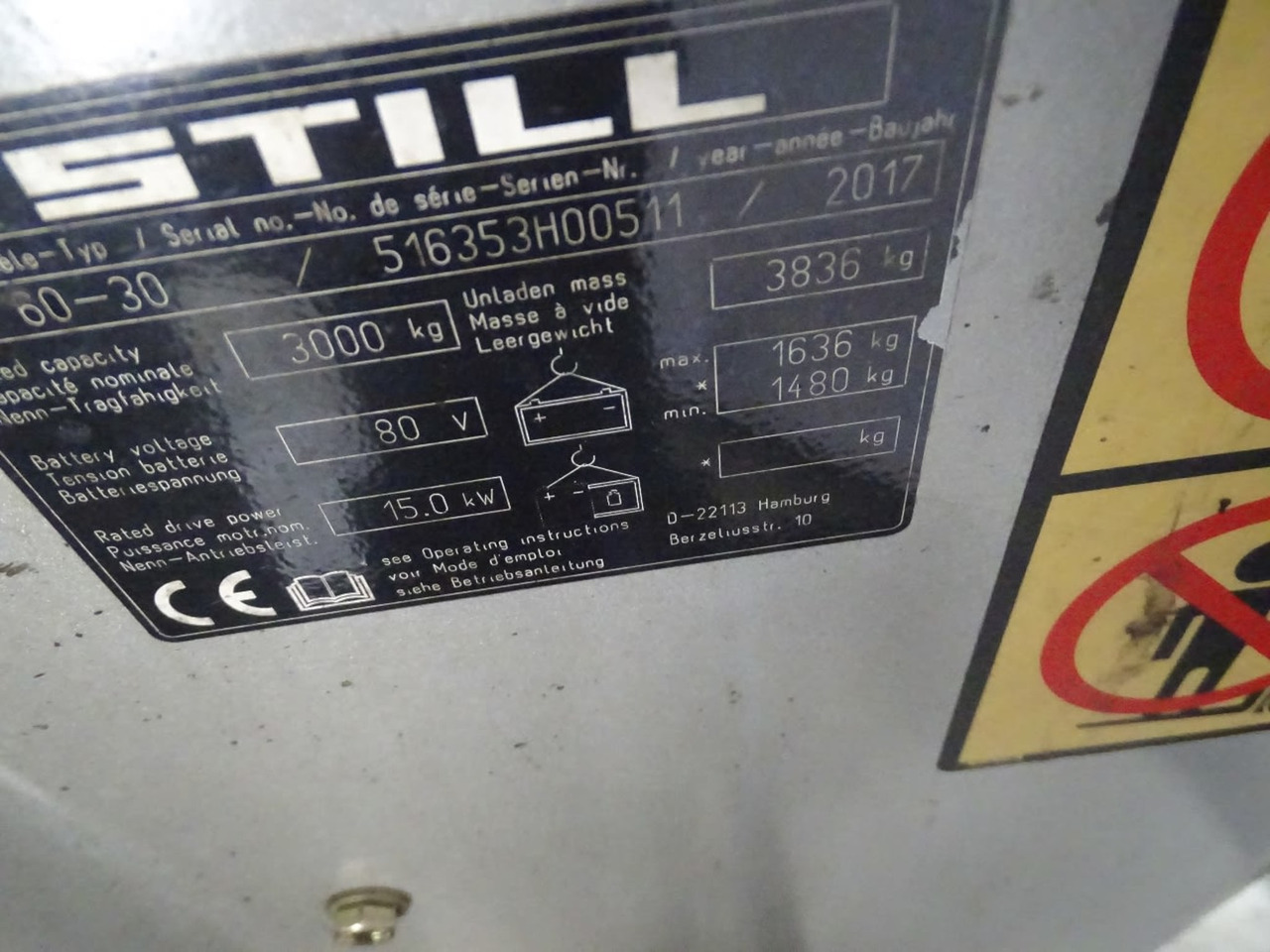 STILL RX60-30 - Elektromos targonca: 5 kép. STILL RX60-30 - Elektromos targonca: 5 kép.