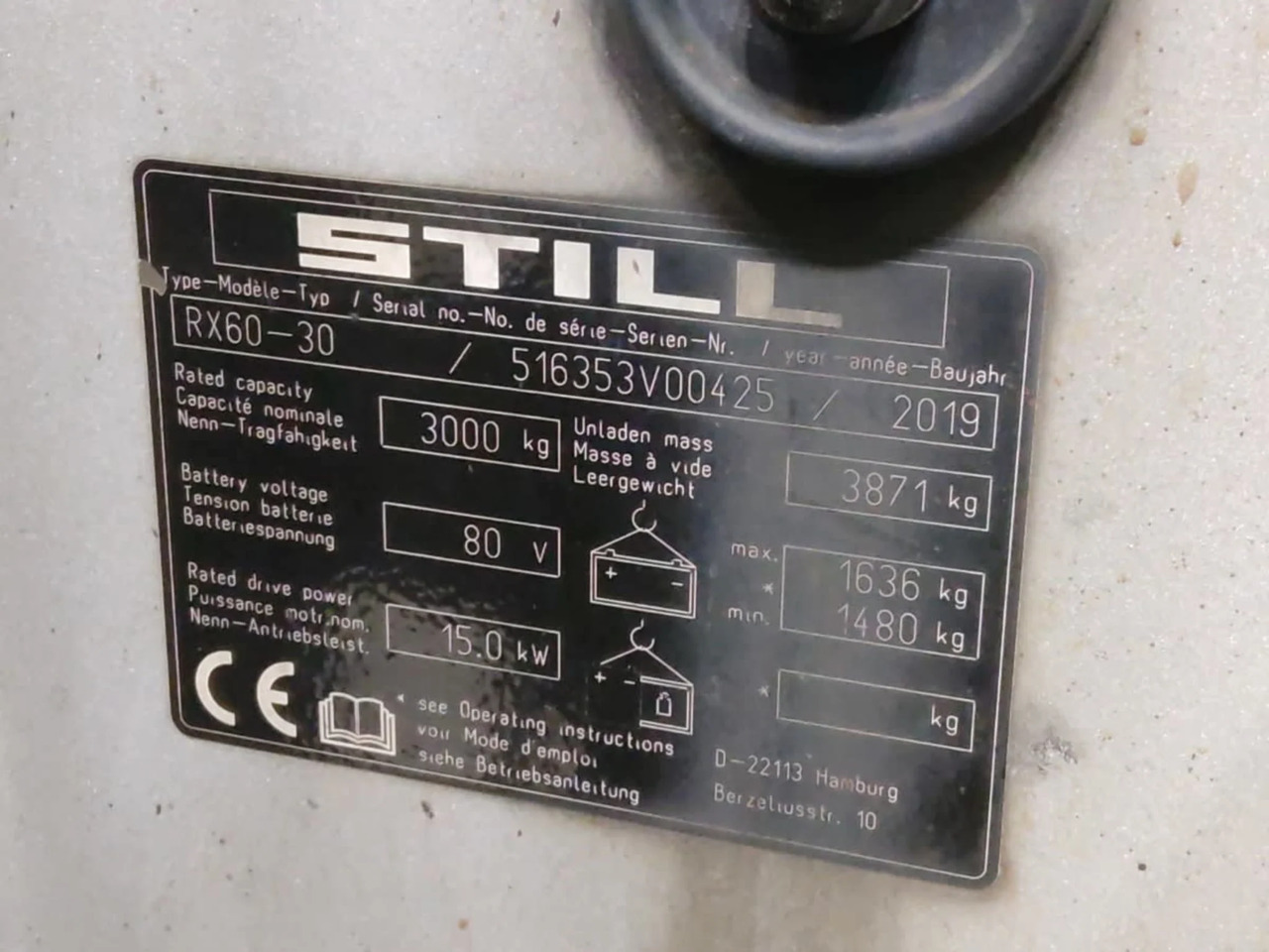 STILL RX60-30 - Elektromos targonca: 5 kép. STILL RX60-30 - Elektromos targonca: 5 kép.