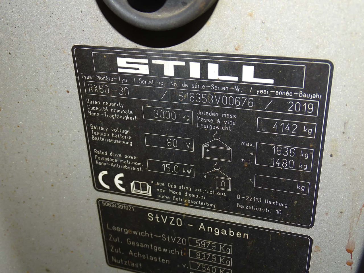 STILL RX60-30 - Elektromos targonca: 5 kép. STILL RX60-30 - Elektromos targonca: 5 kép.