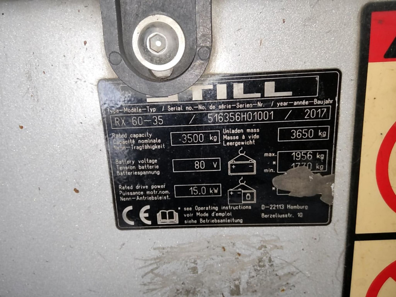 STILL RX60-35 - Elektromos targonca: 5 kép. STILL RX60-35 - Elektromos targonca: 5 kép.