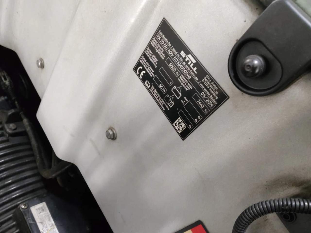 STILL RX70-50/600 - Dízel targonca: 5 kép. STILL RX70-50/600 - Dízel targonca: 5 kép.