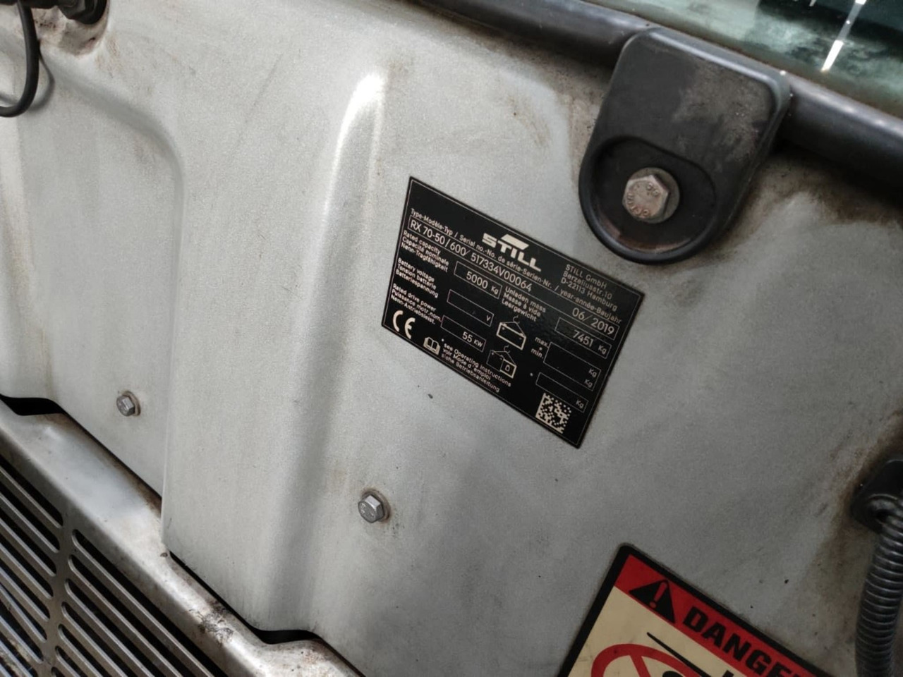 STILL RX70-50/600 - Dízel targonca: 2 kép. STILL RX70-50/600 - Dízel targonca: 2 kép.