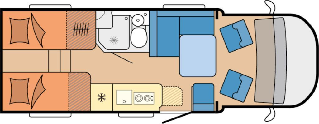 Hobby PRESTIGE T 710 GE 2026 180PS Autom. Voll LED +++ - Félintegrált lakóautó: 2 kép. Hobby PRESTIGE T 710 GE 2026 180PS Autom. Voll LED +++ - Félintegrált lakóautó: 2 kép.