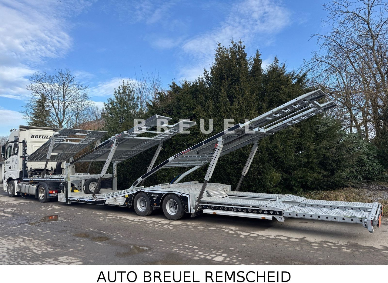 6-er Autotransporter von Vega sofort mit VDI Zertifikat NEUES MODELL - Félpótkocsi autószállító: 2 kép. 6-er Autotransporter von Vega sofort mit VDI Zertifikat NEUES MODELL - Félpótkocsi autószállító: 2 kép.