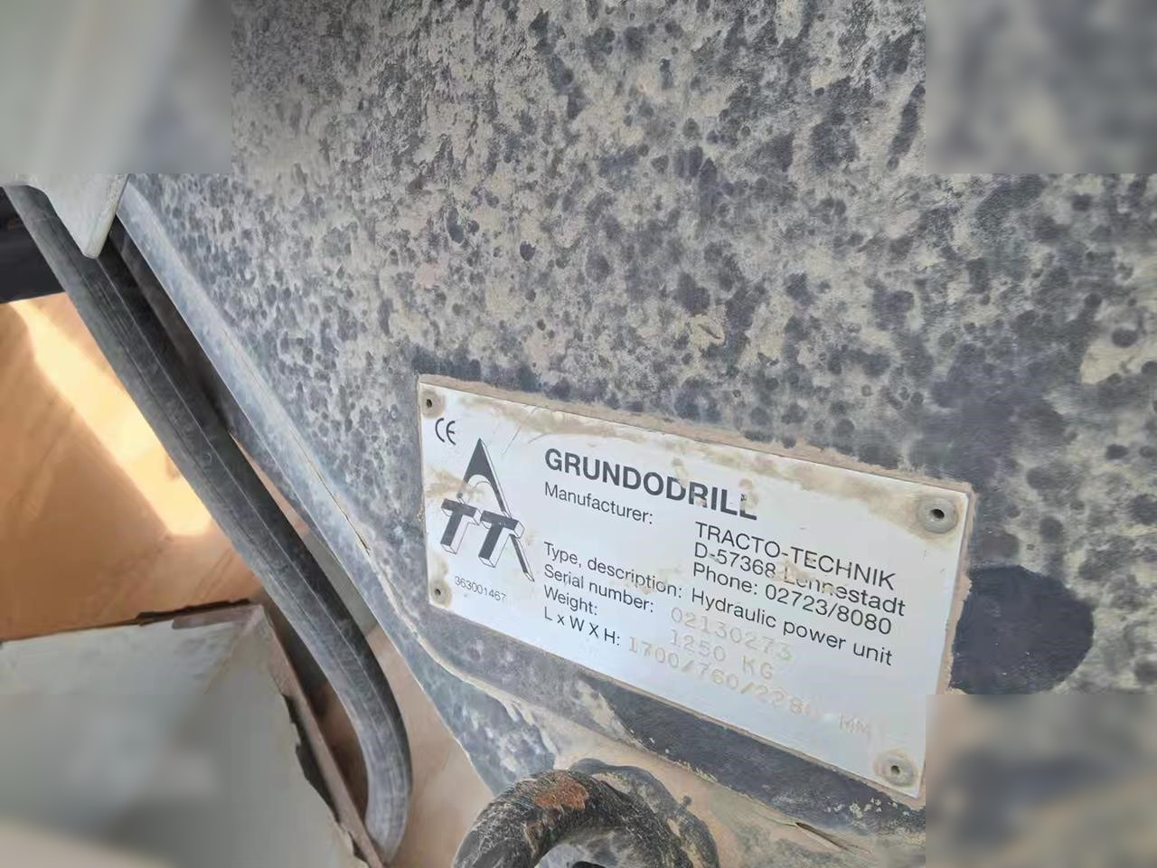 2006 TT TECHNOLOGIES GRUNDODRILL 13X - Irányított fúrógép: 5 kép. 2006 TT TECHNOLOGIES GRUNDODRILL 13X - Irányított fúrógép: 5 kép.
