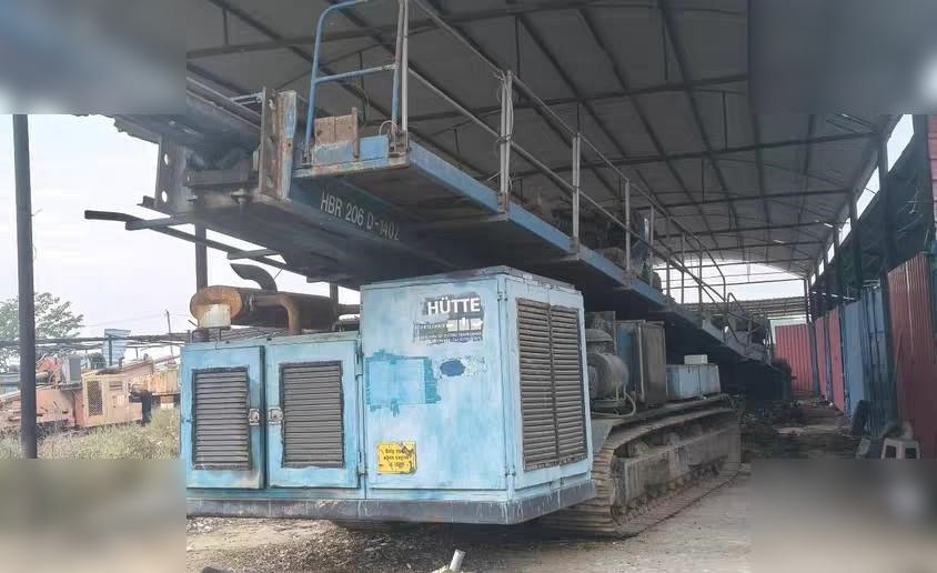 2008 HÜTTE BOHRTECHNIK HBR206D100Z - Fúrógép: 1 kép. 2008 HÜTTE BOHRTECHNIK HBR206D100Z - Fúrógép: 1 kép.