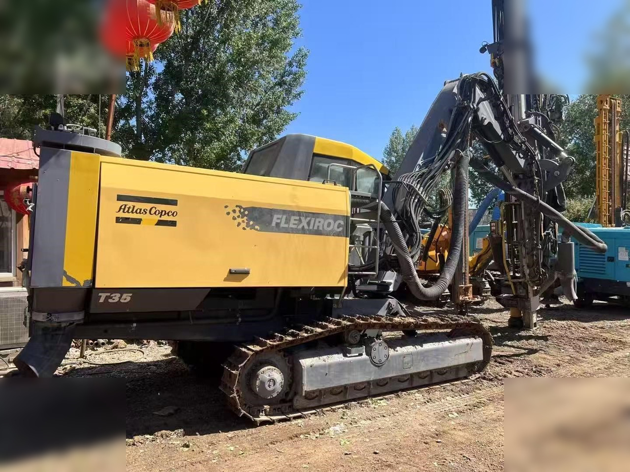 2012 ATLAS COPCO FLEXIROC T35-11 - Fúrógép: 1 kép. 2012 ATLAS COPCO FLEXIROC T35-11 - Fúrógép: 1 kép.