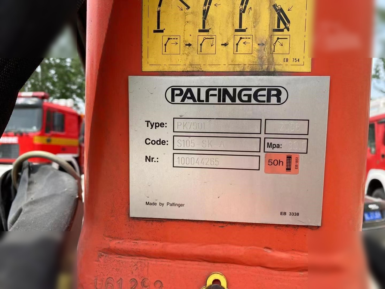 2016 PALFINGER PK7501 MOUNTED ON 2006 MAN D20 - Darus autó: 2 kép. 2016 PALFINGER PK7501 MOUNTED ON 2006 MAN D20 - Darus autó: 2 kép.