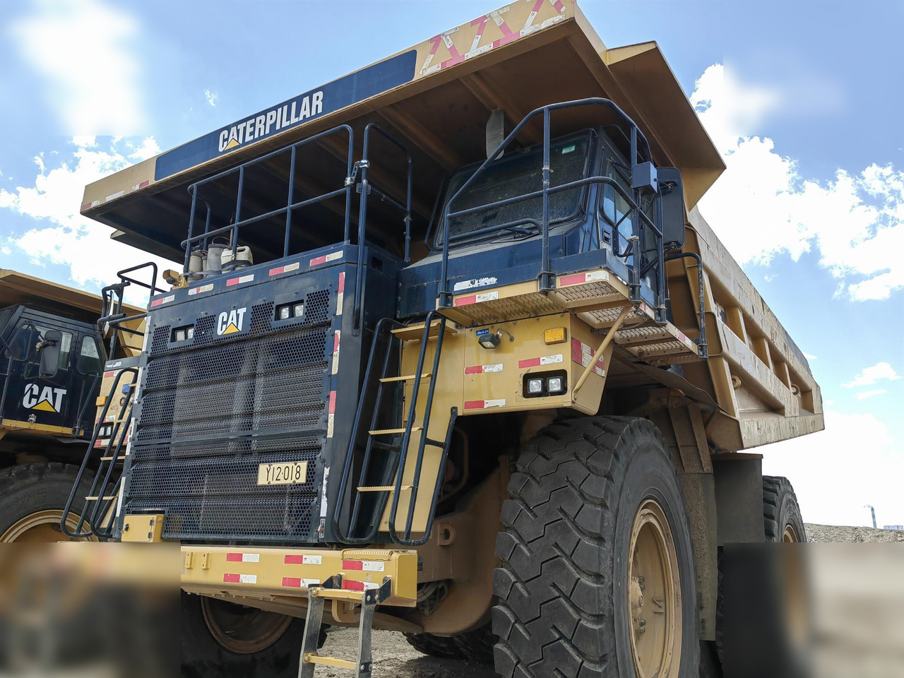 2018 CATERPILLAR 777E - Bánya teherautó: 1 kép. 2018 CATERPILLAR 777E - Bánya teherautó: 1 kép.