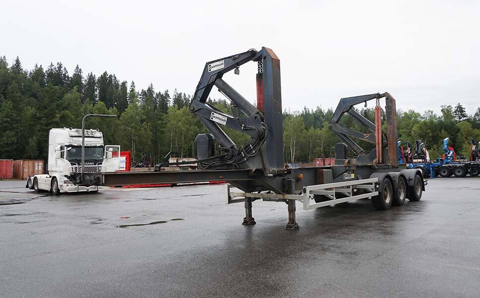Hammar 160 HS, Sideloader, 33 tonnes SWL (20'-40') - Félpótkocsi cserefelépítményes: 5 kép. Hammar 160 HS, Sideloader, 33 tonnes SWL (20'-40') - Félpótkocsi cserefelépítményes: 5 kép.