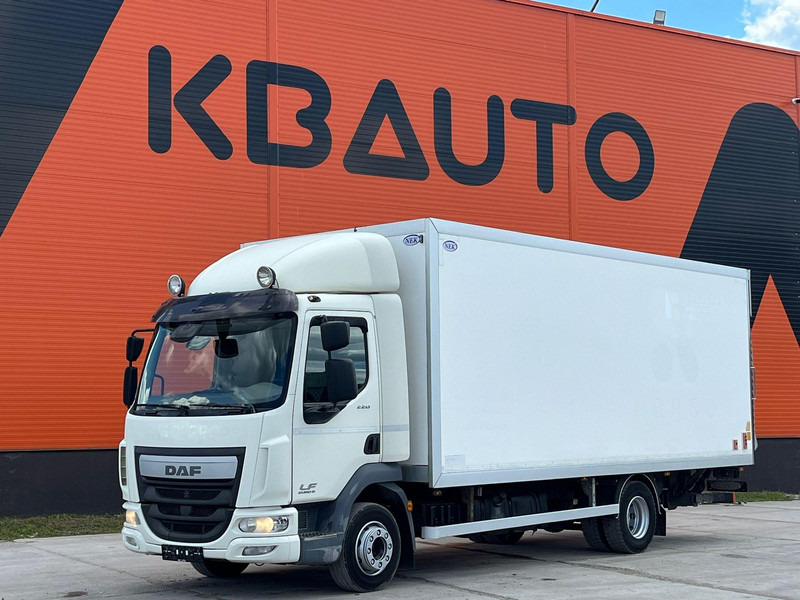 DAF LF 220 4x2 BOX L=6283 mm - Dobozos felépítményű teherautó: 1 kép. DAF LF 220 4x2 BOX L=6283 mm - Dobozos felépítményű teherautó: 1 kép.