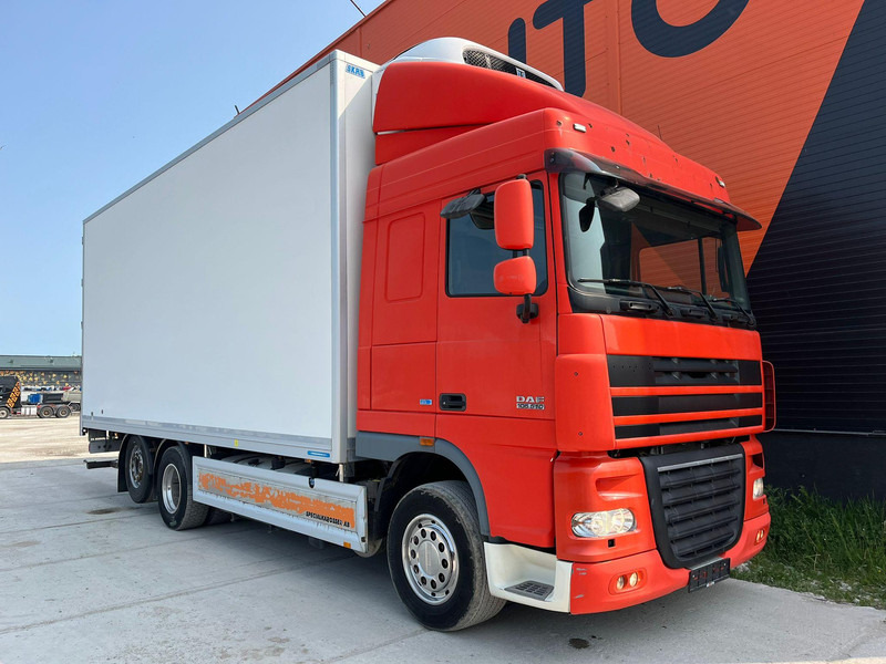 DAF XF 105.510 6x2 T-1200R / BOX L=7423 mm - Hűtős teherautó: 4 kép. DAF XF 105.510 6x2 T-1200R / BOX L=7423 mm - Hűtős teherautó: 4 kép.