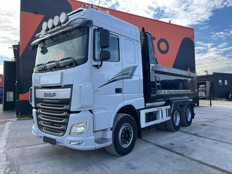 Billenőplatós teherautó DAF XF 510 6x4 RETARDER / BOX L=4690 mm: 9 kép.