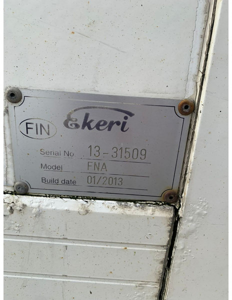 Hűtős felépítmény Ekeri COOLER BOX FOR MERCEDES TRUCK 7100mm / SUPRA 850 NORDIC: 6 kép.