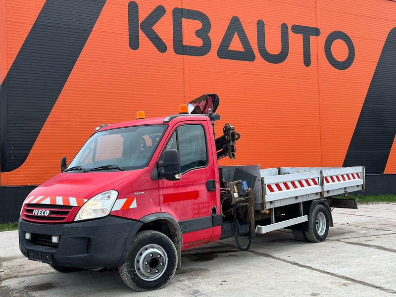 Iveco Daily 65C18 4x2 HMF 683 K2 / PLATFORM L=4256 mm - Platós kisteherautó: 2 kép. Iveco Daily 65C18 4x2 HMF 683 K2 / PLATFORM L=4256 mm - Platós kisteherautó: 2 kép.