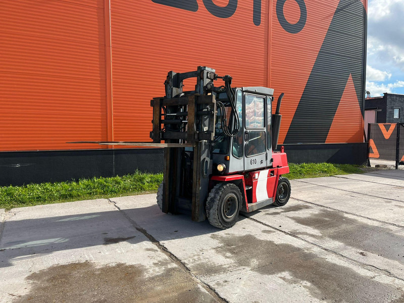 Kalmar DCD 55-6 H Rated capacity: 5500 kg / Lifting height: 3500 mm - Dízel targonca: 2 kép. Kalmar DCD 55-6 H Rated capacity: 5500 kg / Lifting height: 3500 mm - Dízel targonca: 2 kép.