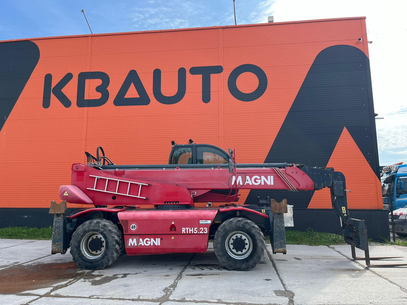 MAGNI RTH 5.23 FORKS / BUCKET / BASKET / WINCH / BOOM - Teleszkópos rakodó: 5 kép. MAGNI RTH 5.23 FORKS / BUCKET / BASKET / WINCH / BOOM - Teleszkópos rakodó: 5 kép.