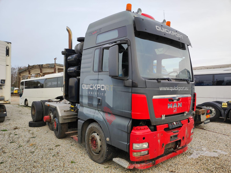 MAN TGA 41.660 8X4/4 BBS ENGINE DEFEKT / GEARBOX 12TC2741TO 81.32003-6842 - Keret/ Alváz - Teherautó: 3 kép. MAN TGA 41.660 8X4/4 BBS ENGINE DEFEKT / GEARBOX 12TC2741TO 81.32003-6842 - Keret/ Alváz - Teherautó: 3 kép.