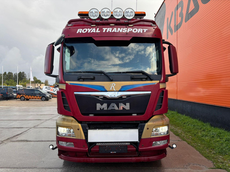 MAN TGS 35.480 8x4H-6 HYDRODRIVE / PLATFORM L=9160 mm / WINCH - Autószállító teherautó: 3 kép. MAN TGS 35.480 8x4H-6 HYDRODRIVE / PLATFORM L=9160 mm / WINCH - Autószállító teherautó: 3 kép.