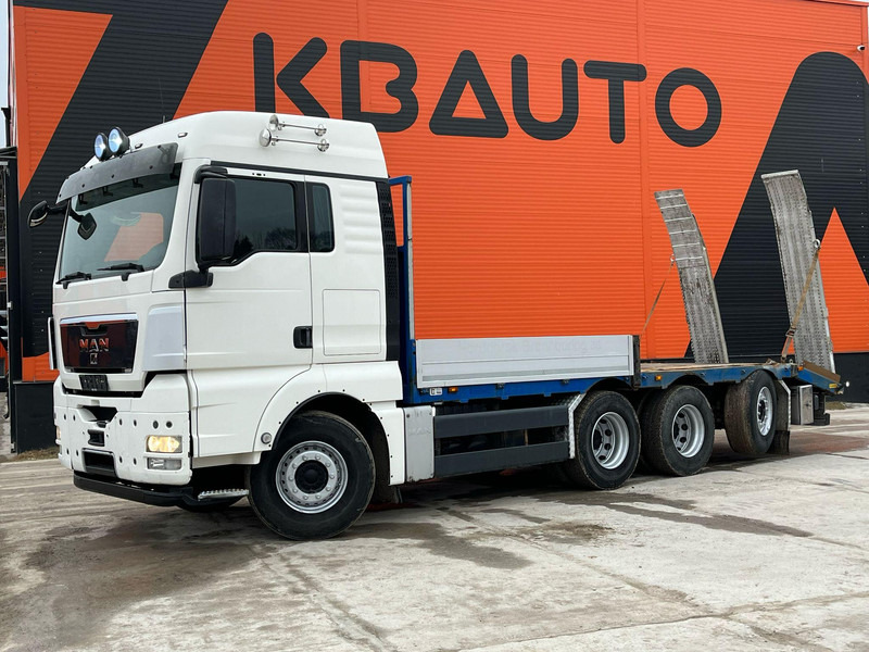 MAN TGX 35.480 8x4*4 PLATFORM L=7400 mm - Autószállító teherautó: 1 kép. MAN TGX 35.480 8x4*4 PLATFORM L=7400 mm - Autószállító teherautó: 1 kép.