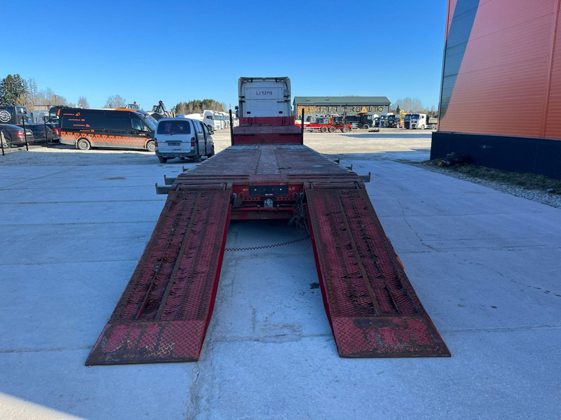 Félpótkocsi mélybölcsős Nooteboom MCO-58-04V PLATFORM 9900 mm + 6100 + 6400 mm EXTENDABLE / LOADING HEIGHT 860 mm / ALL STEERED AXLES: 13 kép.