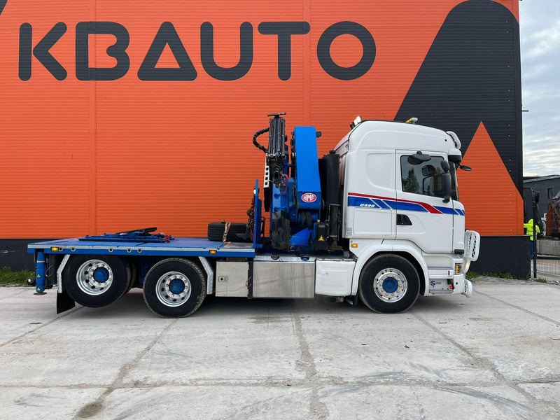Scania G 490 6x2 HMF 5020 K6 + JIB / RETARDER - Nyergesvontató: 5 kép. Scania G 490 6x2 HMF 5020 K6 + JIB / RETARDER - Nyergesvontató: 5 kép.