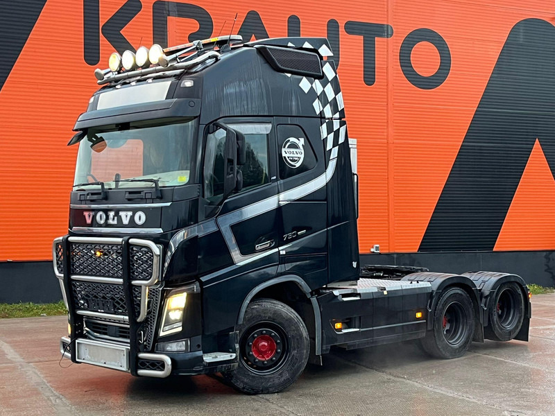 Volvo FH 16 750 6x4 GCW 80 ton / RETARDER / HYDRAULICS / TANDEM AXLE LIFT - Nyergesvontató: 1 kép. Volvo FH 16 750 6x4 GCW 80 ton / RETARDER / HYDRAULICS / TANDEM AXLE LIFT - Nyergesvontató: 1 kép.