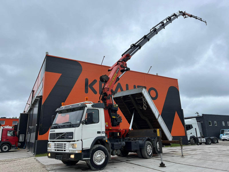 Volvo FM 12 380 6x2 COMBI - CRANE TIPPER + TRACTOR / PK36002 / BOX L=5206 mm - Nyergesvontató: 1 kép. Volvo FM 12 380 6x2 COMBI - CRANE TIPPER + TRACTOR / PK36002 / BOX L=5206 mm - Nyergesvontató: 1 kép.