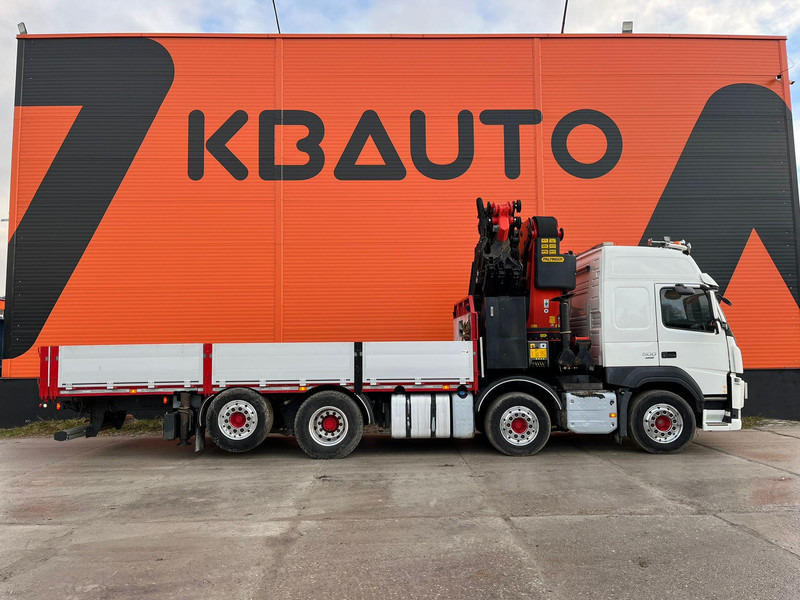 Volvo FM 500 8x2*6 COMBI / EXTENDABLE PLATFORM + TRACTOR / PK65002 + JIB + WINCH / PLATFORM L=6498 mm - Nyergesvontató: 5 kép. Volvo FM 500 8x2*6 COMBI / EXTENDABLE PLATFORM + TRACTOR / PK65002 + JIB + WINCH / PLATFORM L=6498 mm - Nyergesvontató: 5 kép.