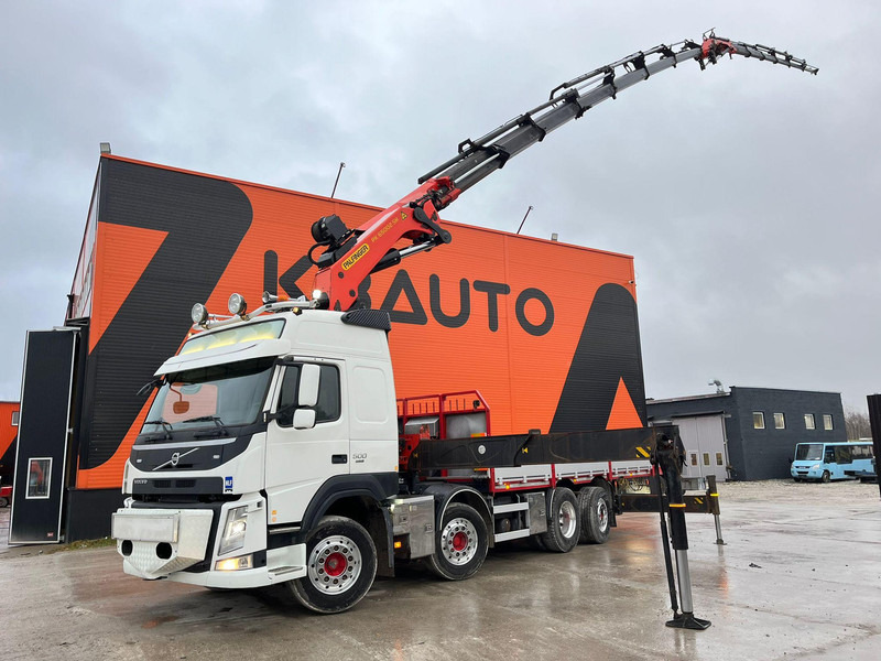 Volvo FM 500 8x2*6 COMBI / EXTENDABLE PLATFORM + TRACTOR / PK65002 + JIB + WINCH / PLATFORM L=6498 mm - Nyergesvontató: 1 kép. Volvo FM 500 8x2*6 COMBI / EXTENDABLE PLATFORM + TRACTOR / PK65002 + JIB + WINCH / PLATFORM L=6498 mm - Nyergesvontató: 1 kép.