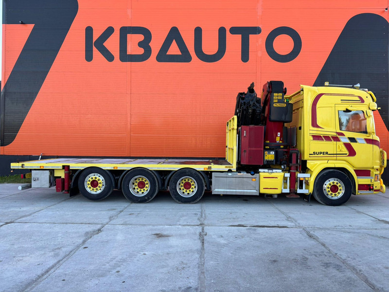 Scania G 490 8x4*4 PK 65002 SH / JIB CONNECTION / PLATFORM L=6301-7499 mm - Platós teherautó, Darus autó: 5 kép. Scania G 490 8x4*4 PK 65002 SH / JIB CONNECTION / PLATFORM L=6301-7499 mm - Platós teherautó, Darus autó: 5 kép.