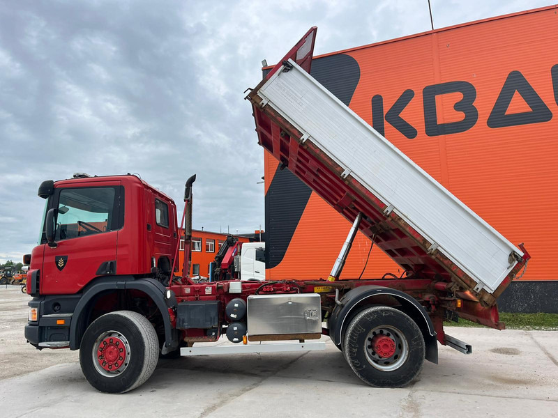 Billenőplatós teherautó Scania P 340 4x4 FULL STEEL / BOX L=4406 mm: 9 kép.