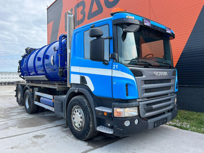 Scania P 420 6x2*4 ADR TANK INTERCONSULT 14230 l / VACUUM Pagani MEC 8000 year 2017 - Szippantós autó: 3 kép. Scania P 420 6x2*4 ADR TANK INTERCONSULT 14230 l / VACUUM Pagani MEC 8000 year 2017 - Szippantós autó: 3 kép.