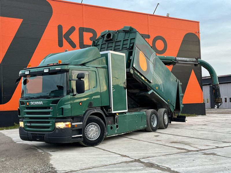 Scania P 420 6x2*4 DISAB EN VAC 12,5 m3 - Szippantós autó: 2 kép. Scania P 420 6x2*4 DISAB EN VAC 12,5 m3 - Szippantós autó: 2 kép.