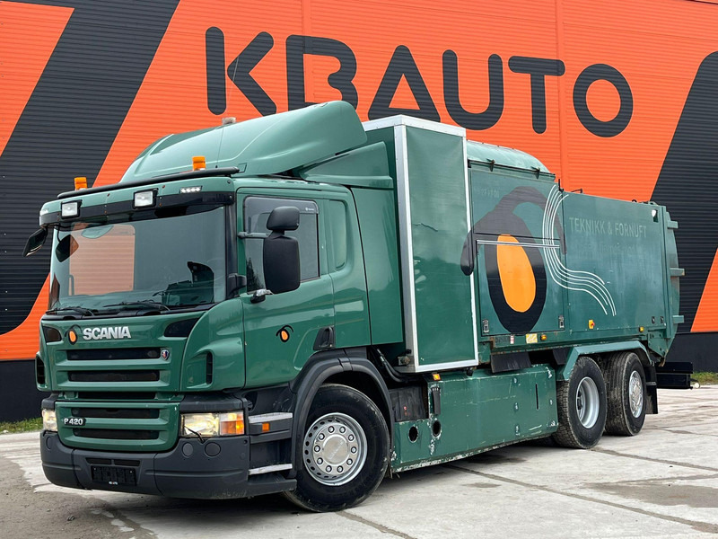 Scania P 420 6x2*4 DISAB EN VAC 12,5 m3 - Szippantós autó: 1 kép. Scania P 420 6x2*4 DISAB EN VAC 12,5 m3 - Szippantós autó: 1 kép.
