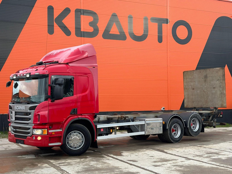 Scania P 440 6x2 FOR SALE AS CHASSIS / RETARDER / CHASSIS L=7741 mm - Alvaz teherautó: 1 kép. Scania P 440 6x2 FOR SALE AS CHASSIS / RETARDER / CHASSIS L=7741 mm - Alvaz teherautó: 1 kép.