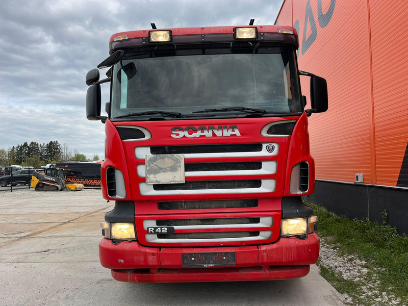 Scania R 420 6x2 ADR / STAINLESS STEEL TANK 9500 l / FULL STEEL SUSPENSION - Tartályos teherautó: 3 kép. Scania R 420 6x2 ADR / STAINLESS STEEL TANK 9500 l / FULL STEEL SUSPENSION - Tartályos teherautó: 3 kép.