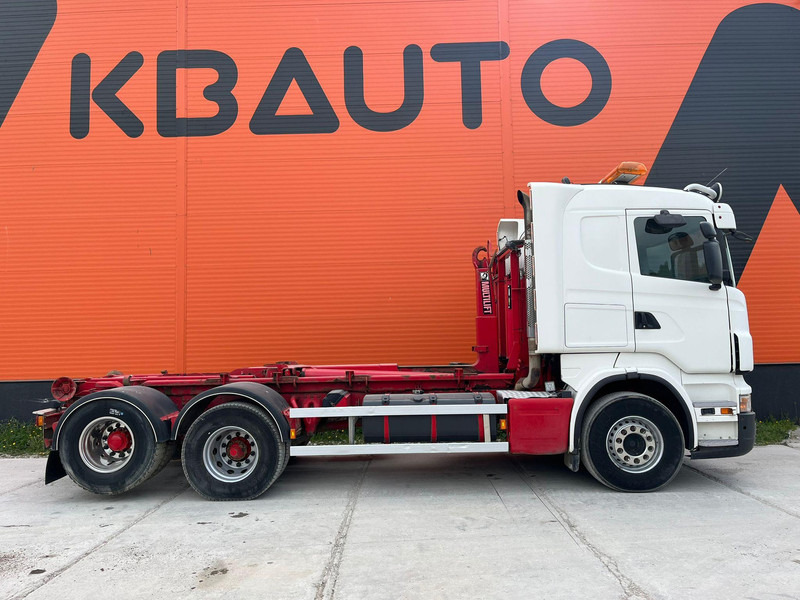 Scania R 480 6x2 HIAB 20 ton / L=5200 mm - Horgos rakodó teherautó: 5 kép. Scania R 480 6x2 HIAB 20 ton / L=5200 mm - Horgos rakodó teherautó: 5 kép.