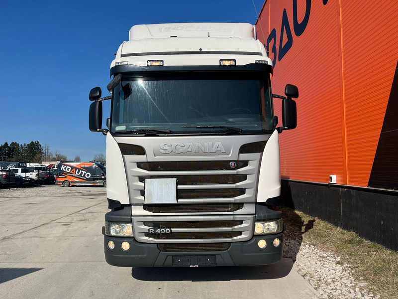 Scania R 490 6x2*4 RETARDER / BOX L=7364 mm - Alvaz teherautó: 2 kép. Scania R 490 6x2*4 RETARDER / BOX L=7364 mm - Alvaz teherautó: 2 kép.