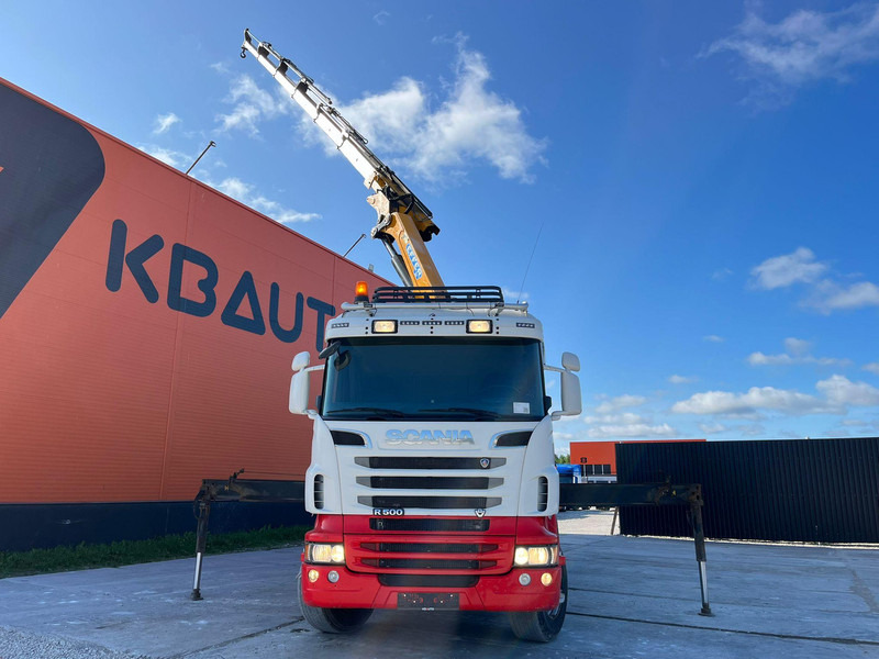 Platós teherautó, Darus autó Scania R 500 6x2*4 EFFER 255/6S / PLATFORM L=6620 mm: 9 kép.