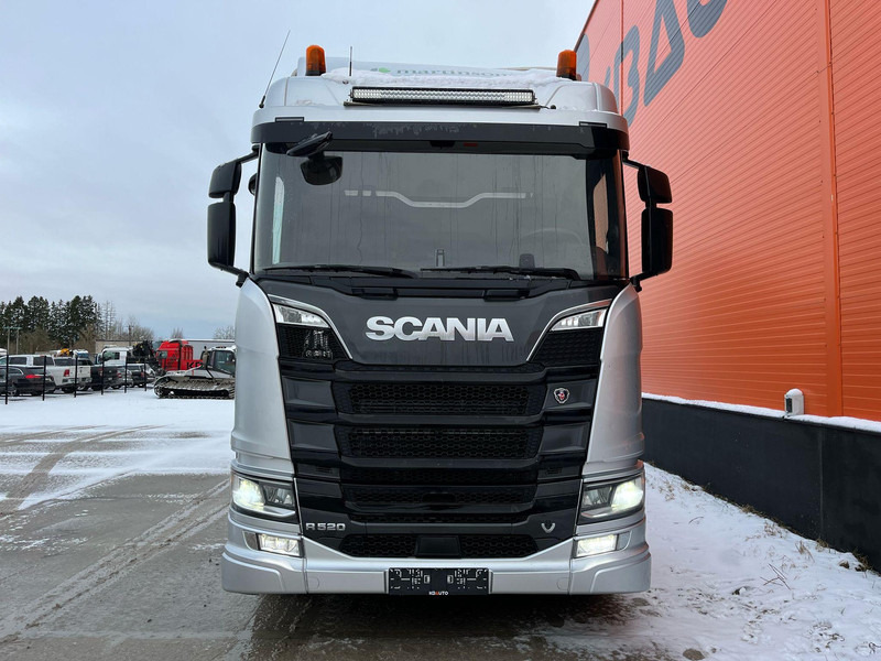 Scania R 520 8x4*4 RETARDER - Rönkszállító teherautó, Darus autó: 3 kép. Scania R 520 8x4*4 RETARDER - Rönkszállító teherautó, Darus autó: 3 kép.