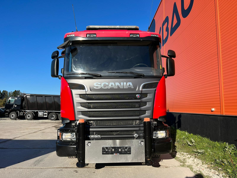 Scania R 520 8x4 COMBI / HIAB 1058E-8 + JIB / PLATFORM L=6269 mm - Platós teherautó, Darus autó: 3 kép. Scania R 520 8x4 COMBI / HIAB 1058E-8 + JIB / PLATFORM L=6269 mm - Platós teherautó, Darus autó: 3 kép.