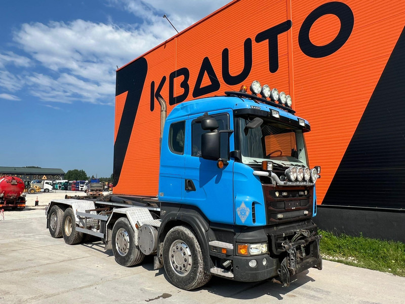 Scania R 560 8x2*6 HYVALIFT L=6000 mm - Horgos rakodó teherautó: 4 kép. Scania R 560 8x2*6 HYVALIFT L=6000 mm - Horgos rakodó teherautó: 4 kép.