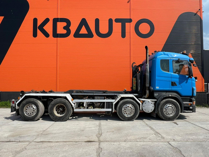 Scania R 560 8x2*6 HYVALIFT L=6000 mm - Horgos rakodó teherautó: 5 kép. Scania R 560 8x2*6 HYVALIFT L=6000 mm - Horgos rakodó teherautó: 5 kép.