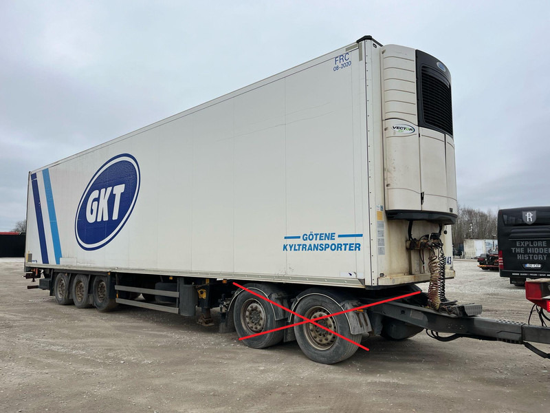 Schmitz Cargobull SCB S3B VECTOR 1550 / BOX L=13503 mm - Félpótkocsi hűtős: 3 kép. Schmitz Cargobull SCB S3B VECTOR 1550 / BOX L=13503 mm - Félpótkocsi hűtős: 3 kép.