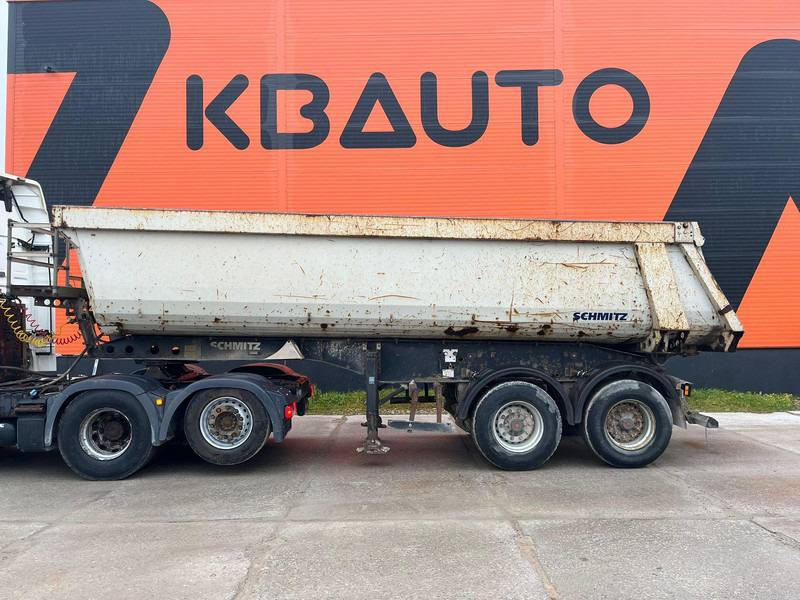 Schmitz Cargobull SKI 18-7.2 SAF AXLES - Félpótkocsi billenőplatós: 3 kép. Schmitz Cargobull SKI 18-7.2 SAF AXLES - Félpótkocsi billenőplatós: 3 kép.