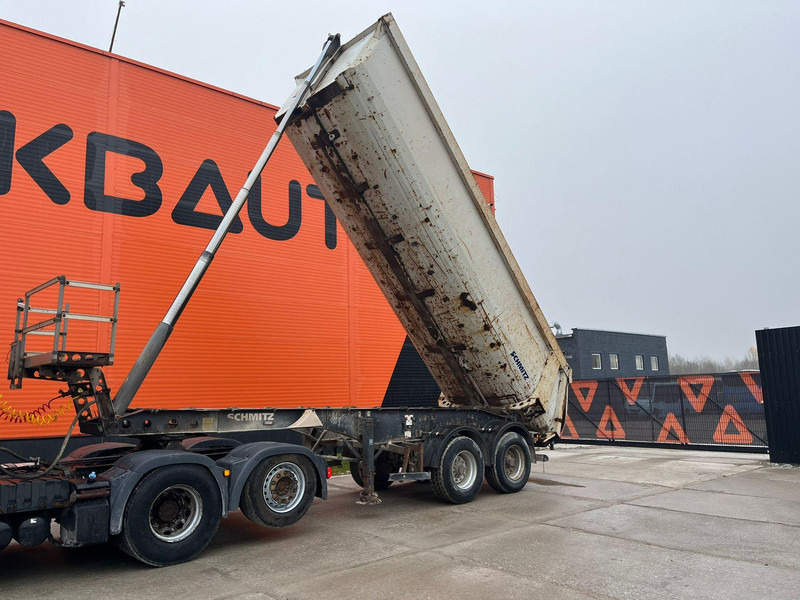 Schmitz Cargobull SKI 18-7.2 SAF AXLES - Félpótkocsi billenőplatós: 2 kép. Schmitz Cargobull SKI 18-7.2 SAF AXLES - Félpótkocsi billenőplatós: 2 kép.